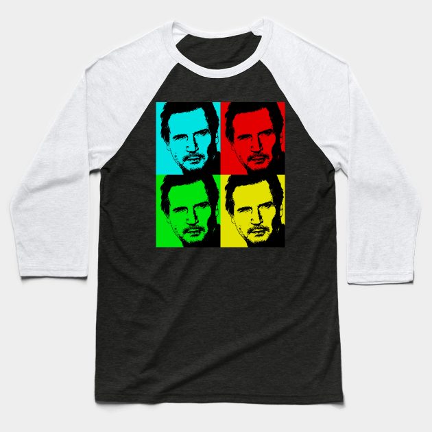 liam neeson Baseball T-Shirt by oryan80